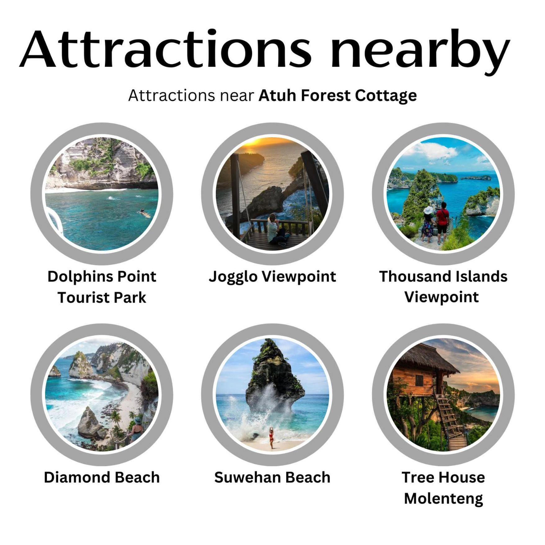 Atuh Forest Cottage Tanglad Bagian luar foto